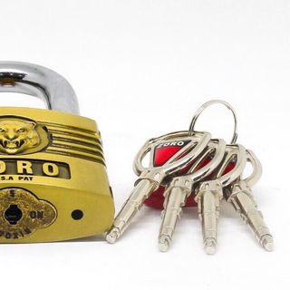 Khóa ZORO đầu cọp 6 phân thường