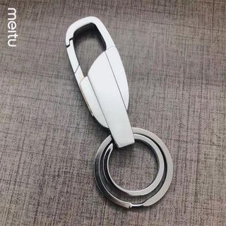 Móc khóa xe máy ô tô đẹp chất liệu Inox chốt cài lưng quần thời trang