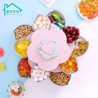 Khay mứt 2 tầng để điện thoại