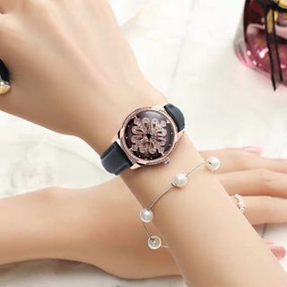 Đồng Hồ Nữ GUOU 66621 xoay