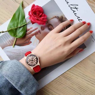 Đồng Hồ Nữ GUOU 66621 xoay