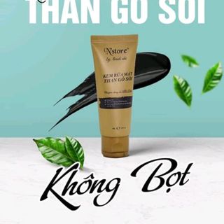 Kem rửa mặt than gỗ sồi