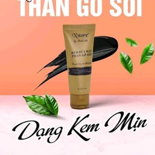 Kem rửa mặt than gỗ sồi