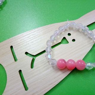 chuỗi đeo tay phong thủy hạt pha lê mix đẹp