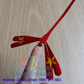 Chuồn chuồn tre cờ Việt Nam 12cm giá bán buôn TPHCM giá sỉ