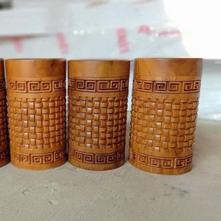 Hộp đựng Trà - gỗ Bách Xanh