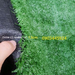 Cỏ Nhân Tạo Sân Vườn Cao 15cm - Thảm cỏ nhân tạo