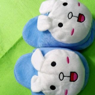 dép sỉ dép bông hình thú trẻ em dài 20cm