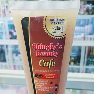 kỳ tế bào chết cafe 2 in 1