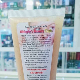 kỳ tế bào chết cafe 2 in 1