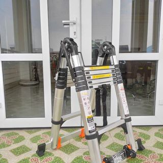 Thang rút chữ A 19m duỗi thẳng 38m