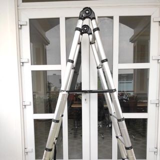 Thang rút chữ A 19m duỗi thẳng 38m