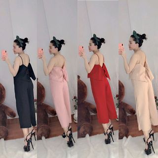 bộ đồ nữ sexy buộc nơ sau giá sỉ