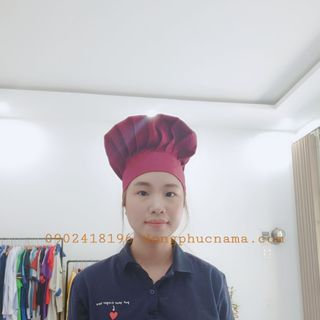 Nón đầu bếp freesize hàng đẹp