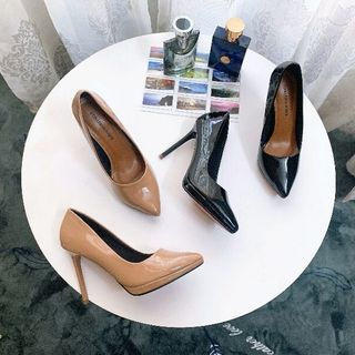 Giày bít đúp 9 phân sang chảnh siêu bền
