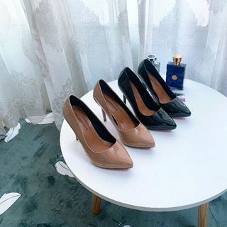 Giày bít đúp 9 phân sang chảnh siêu bền