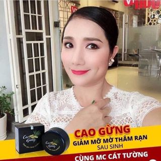 Cao gừng tan mỡ