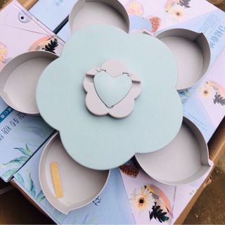 Khay mứt 2 tầng 5 cánh