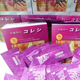Nước uống trắng da chống nắng Silk Collagen Herusea Coresi