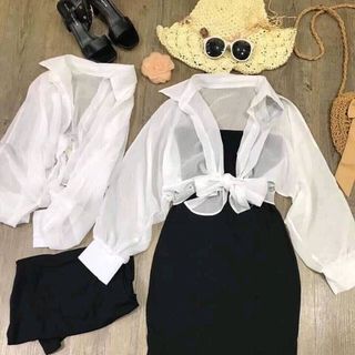 Đầm kèm somi chuẩn QCCC