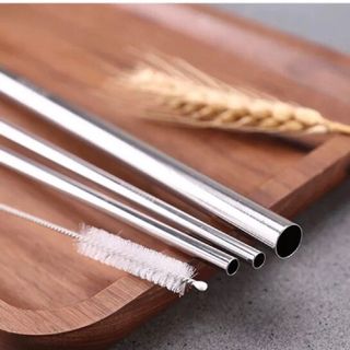 ỐNG HÚT INOX 304 Trà Sữa 27cm Size Ly Yeti