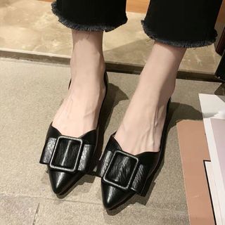 Giày bup ne nơ da mềm xinh