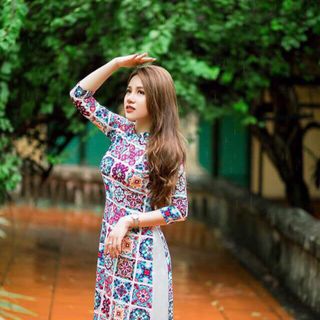 Áo dài xuân 2020