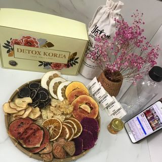 Combo 30 gói trà detox giảm cân full phụ kiện giá sỉ​ giá bán buôn