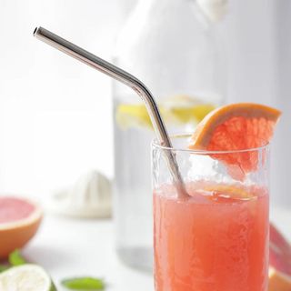 ỐNG HÚT INOX 304 Size 215cmx6mm Uống Nước Dạng Lỏng