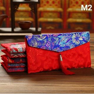 Bao lì xì Gấm hoa - loại ngang cao cấp
