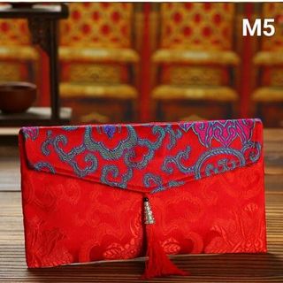 Bao lì xì Gấm hoa - loại ngang cao cấp