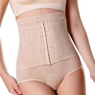 Quần gen nịt bụng có khoá gàithon gọn vòng eo phía sau quần hở dể dàng đi-120