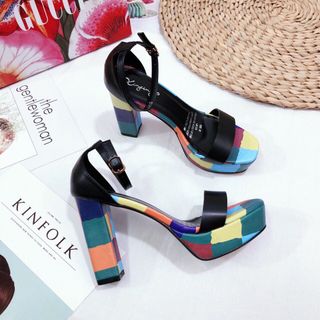 Giày sandal trụ mau