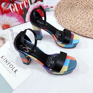 Giày sandal trụ mau