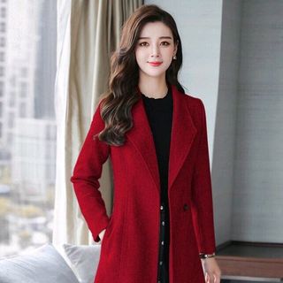 Áo khoác dạ cổ vers