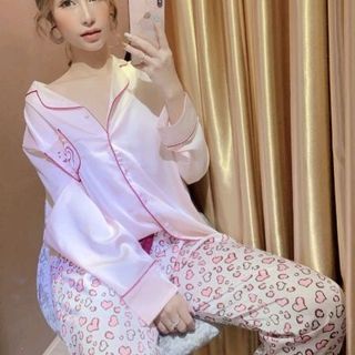 Pijama Đồ bộ mặc Nhà TdQD lụa quảng Châu Cao Cấp