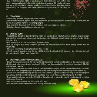 Serum Trị Mụn Saffron