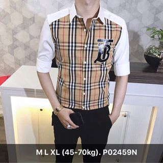 sơ mi body QC Size M L XL 45-70kg P02459N