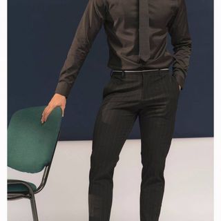 Áo sơ mi đen trơn CELEB CM01