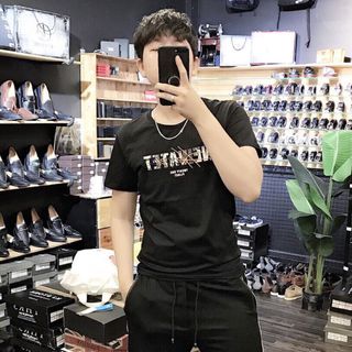 áo thun cổ tròn nam nữSize M L XL P01759HP