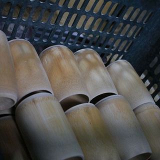 Cốc tre khảm trai- Quà tặng ý nghĩa