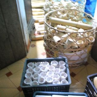 Cốc tre khảm trai- Quà tặng ý nghĩa