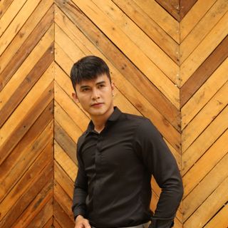 Áo sơ mi đen giấu nút CELEB CM37