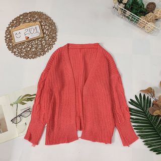 Áo cardigan len móc Màu nào cũng đẹp