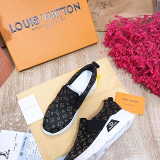 Slipon nữ đế độn họa tiết 2 mẫu