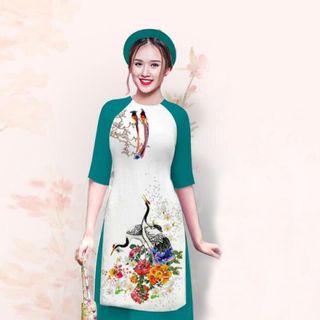 Set Áo dài mẫu lụa / gấm