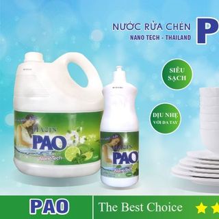 NƯỚC GIẶT PAO NANOTECH - NƯỚC LAU NHÀ NANOTECH - NƯỚC RỬA CHÉN NANOTECH THAILAND