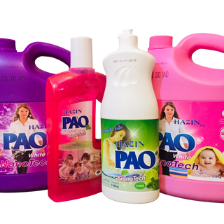 NƯỚC GIẶT PAO NANOTECH - NƯỚC LAU NHÀ NANOTECH - NƯỚC RỬA CHÉN NANOTECH THAILAND