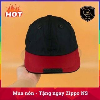 NÓN KẾT SƠN MÀU ĐỎ ĐEN NÓN SƠN ĐEN ĐỎ FULL TEAM MẠC