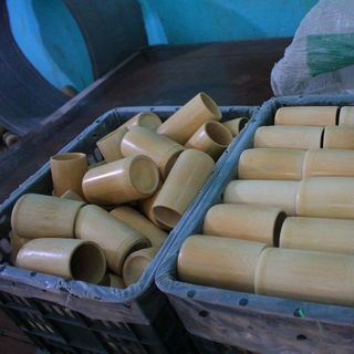 Cốc tre - 300ml-350ml - Quà tặng khách hàng dịp lễ tết-bảo vệ sức khoẻ và môi trường